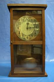 Wooden Hand Made Pendulum Wall Clock