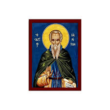 Saint Chariton Icon Handmade Greek
