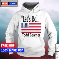 todd beamer american flag shirt