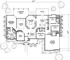 French House Plan With Split Bedrooms
