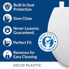 Plastic Closed Front Toilet Seat