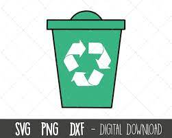 Recycle Svg Trash Can Svg Garbage Can