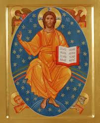 Orthodox Handpainted Christ In Majesty Icon