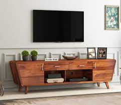 Buy Melvina Sheesham Wood Tv Unit With