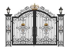 Decorative Metal Garden Gates Iron