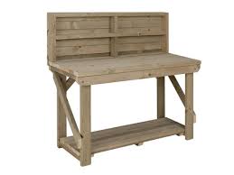 Wooden Indoor Outdoor Workbench With