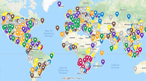 Map Of All Marriott Hotels Sortable By