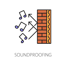 Wall Thermal Insulation Soundproofing Icon