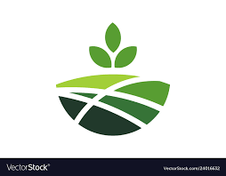 Plantation Garden Green Hill Logo Icon
