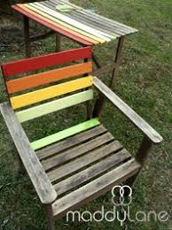 21 Painted Outdoor Furniture Ideas