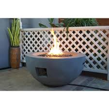 Round Concrete Propane Gas Fire Pit