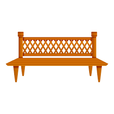 House Bench Icon Cartoon Of House Bench