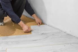Installing Vinyl Plank Flooring At An