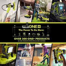 Ryobi Pcl1600k2 P553 One 18v Cordless 6 Tool Combo Kit With 1 5 Ah And 4 0 Ah Batteries Charger And Miter Saw