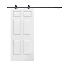 Mdf 6 Panel Interior Sliding Barn Door