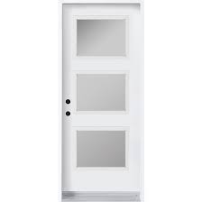Portes A R D Exterior White Steel Door