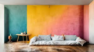 Photo Colorful Room Interior Design 4k