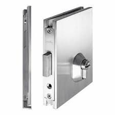 Glass Door Lock Without Handle Latch