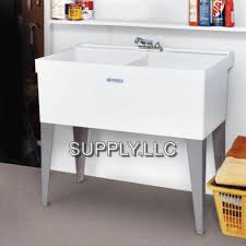 Double Utility Slop Sink Laundry Tub