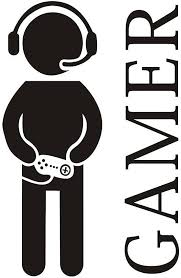 Gamer With Controller Wall Decal Game