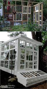 Repurposed Windows Greenhouse