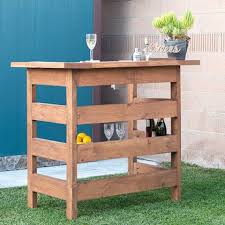 Build An Easy Modern Diy Outdoor Bar