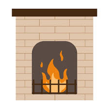 Isolated Wooden Campfire Icon Flat