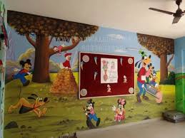 Kindergarten Wall Art Painting In India