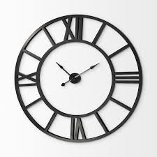 Stoke 54 In Round Giant Oversized Industrial Wall Clock
