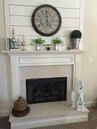 Diy Shiplap Fireplace This Gave A