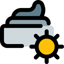 Sun Cream Pixel Perfect Lineal Color Icon