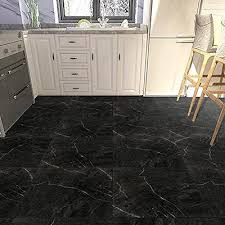 Black Marble Vinyl Flooring