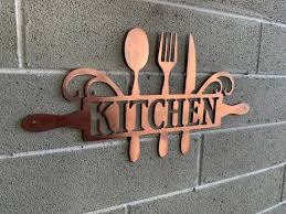 Kitchen Wall Art Kitchen Decor Metal