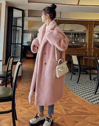Pink Fur One Piece Mink Velvet Hot
