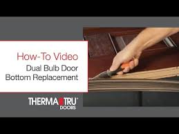 How To Replace Dual Bulb Door Bottom