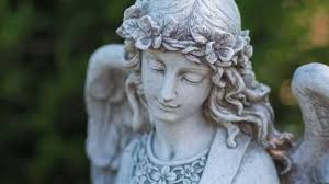 Angel Statue Stock Footage Royalty