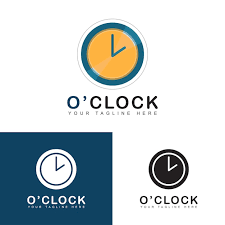 Vector Clock Icon Wall Clock Logo