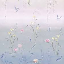 Soft Jade Pink Blossom Wallpaper