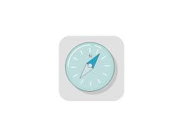 Flat Compass Icon Uplabs