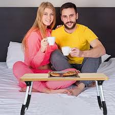 Mini Bed Table Portable Bed Tray