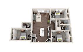 3 Bedroom Flat Floorplans The