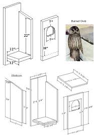 Bird Houses Nesting Box Barred Owls