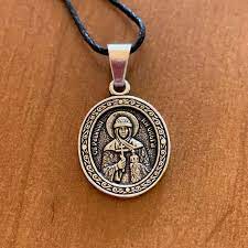 Saint Olga Icon Necklace Holy Equal To