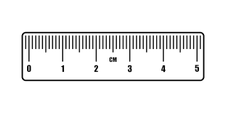 Ruler Scale Measure Vector Icon Length