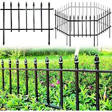 Thealyn Metal Decorative Garden Fence