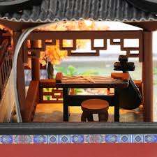 Miniature Diy Dollhouse Wooden Asia