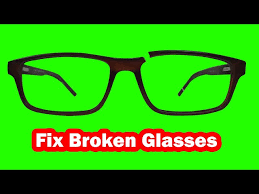 How To Fix Broken Glasses At Home