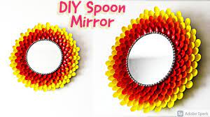 Plastic Spoon Mirror Wall Art Diy
