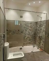 Hinged Bathroom Glass Shower Enclosures