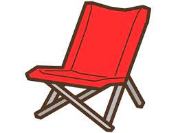 Free Vectors Red Outdoor Chair Icon